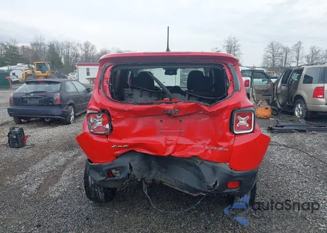 2015 Jeep Renegade Limited из США, поврежденный, VIN ZACCJBDT2FPB28530